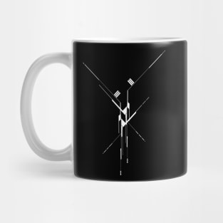 The Future Geometric Lines Mug